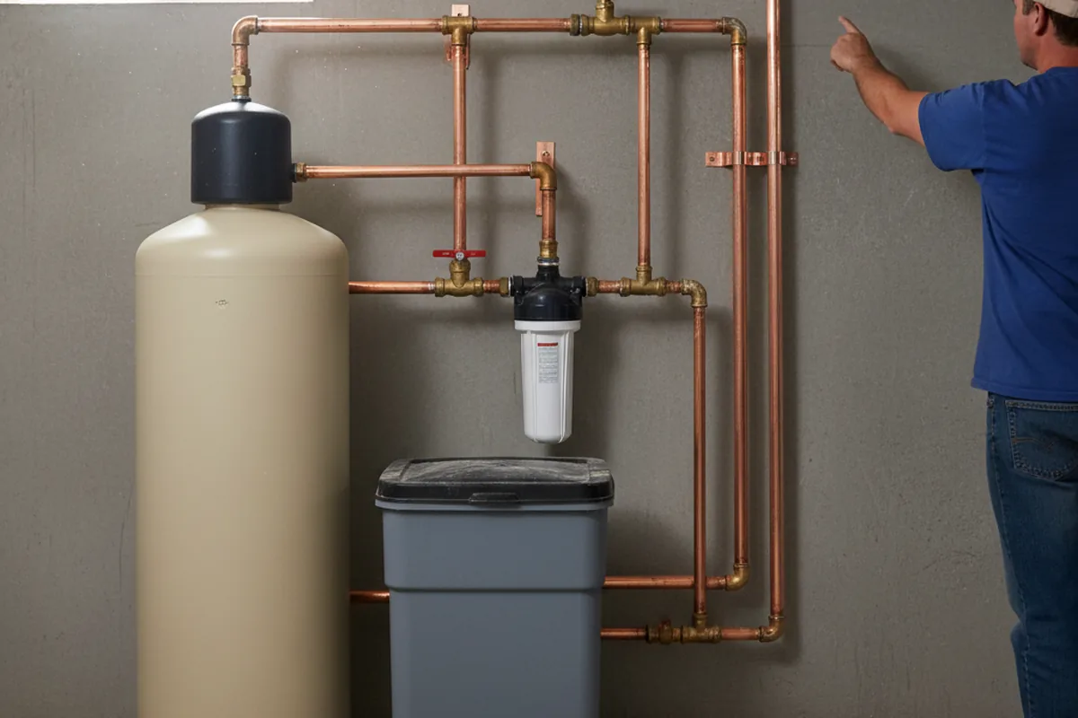Whole-house water treatment system installed in Whiteland
